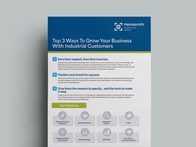 Top 3 Ways to Grow Your Business with Industrial Customers